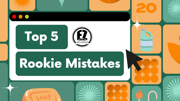 Top 5 Rookie Mistakes Graphic
