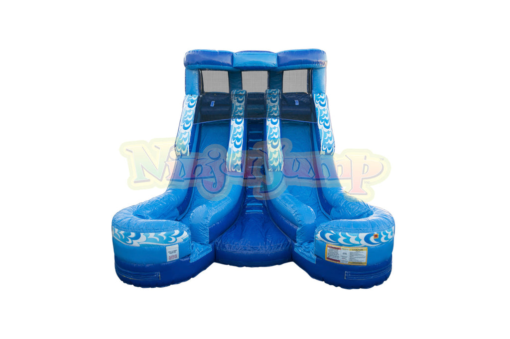 Ninja-Jump-Double-Splash−Slide-BB1588 – EZ Inflatables