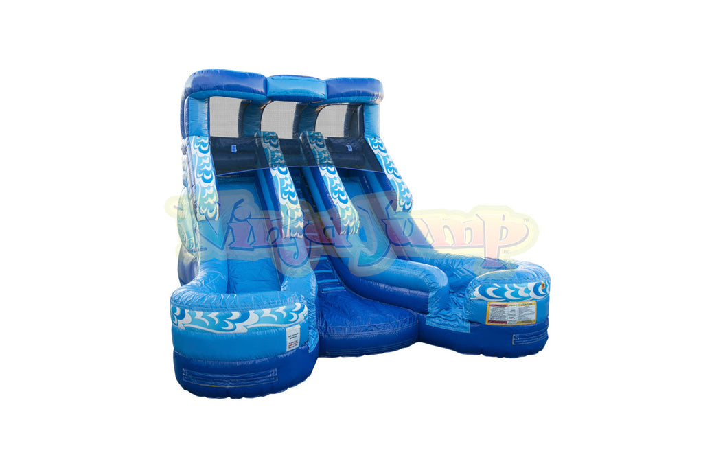Ninja-Jump-Double-Splash−Slide-BB1588 – EZ Inflatables