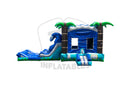Tropical Aqua Blast DL Inflatable Pool EZ Combo