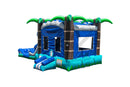 Tropical Aqua Blast DL Inflatable Pool EZ Combo