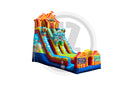 24 Fun Fair Double Lane Dry Slide
