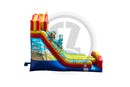 24 Fun Fair Double Lane Dry Slide