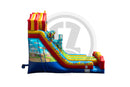24 Fun Fair Double Lane Dry Slide