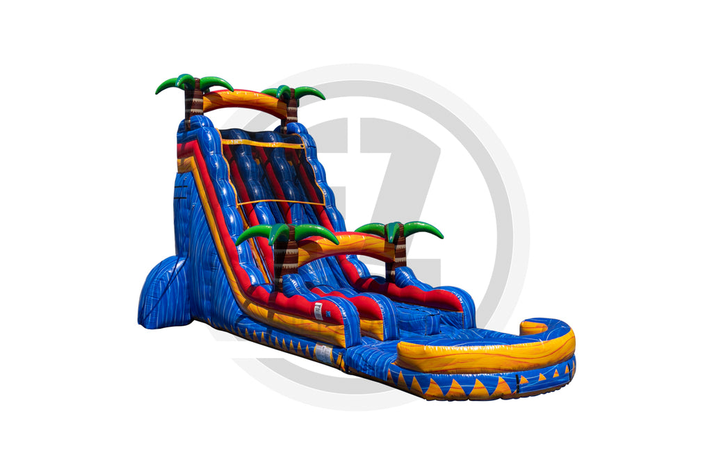 24 Tropical Inferno DL SP Water Slide-W24DP01-EZ Inflatables