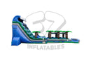 22 Blue Crush Tsunami SL SP Water Slide + Slip & Slide-TX