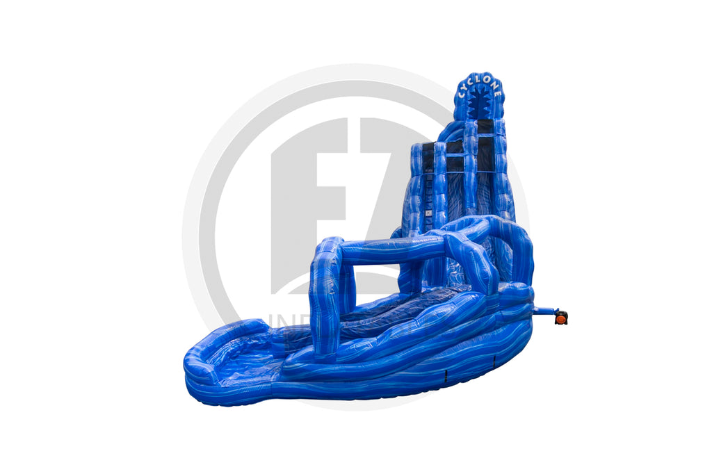 27 Cyclone Twist DL SP Water Slide + Slip & Slide-WS1275-EZ