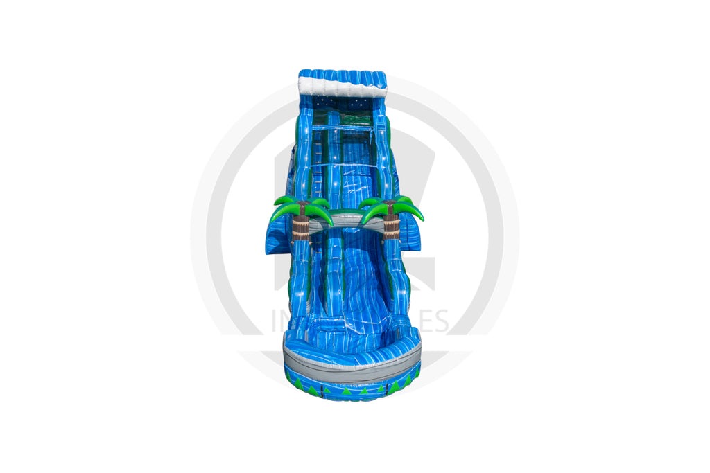 22-Ft−Blue−Crush Tsunami Water Slide-WS1063 – EZ Inflatables