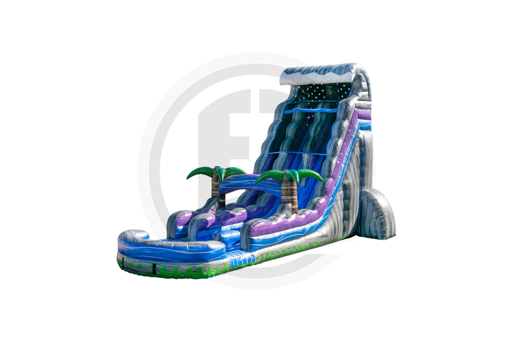 24 Tsunami Boulder Crush DL SP Water Slide-WS1258-EZ Inflatables