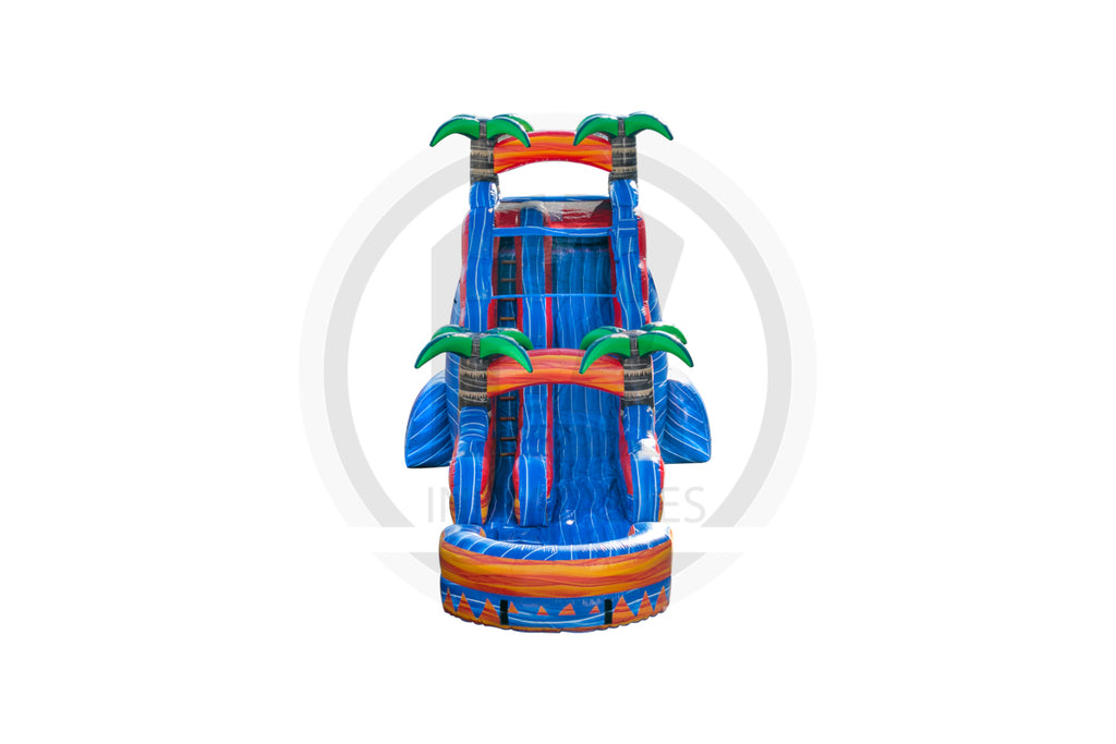 20 Tropical Inferno SL SP Water Slide – EZ Inflatables