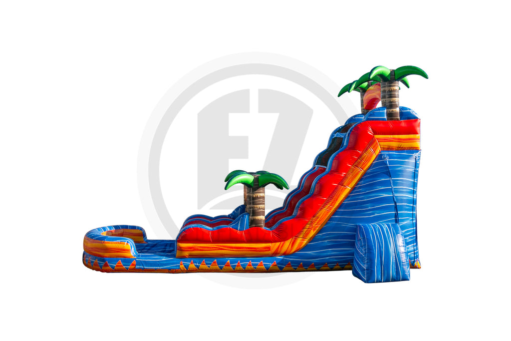 20 Tropical Inferno SL SP Water Slide – EZ Inflatables