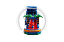 18 Tropical Fireblast DL SP Water Slide + Slip & Slide