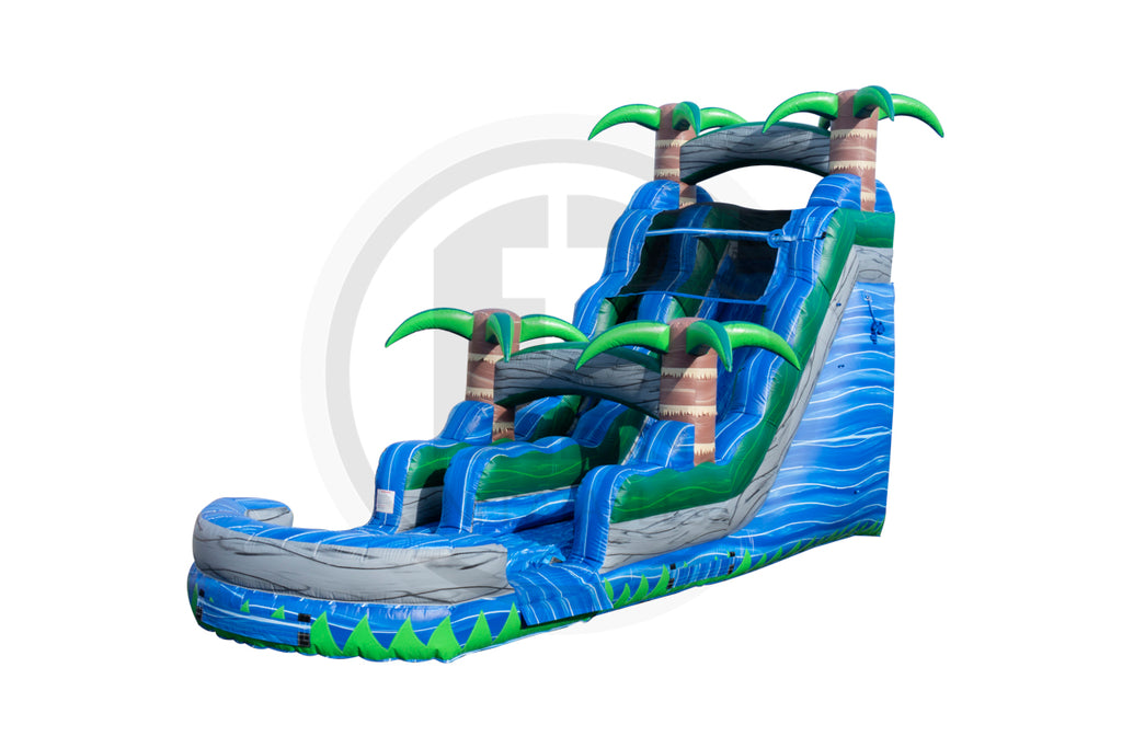 18 Blue Crush SL SP Water Slide-WS358-EZ Inflatables