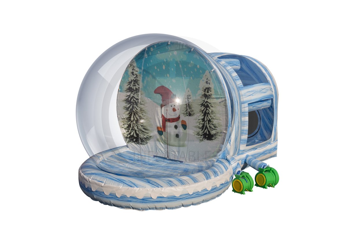 Winter Wonderland Snow Globe with Chamber-IB121