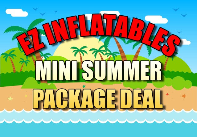 EZ Inflatables Mini Combo Summer Package Deal!