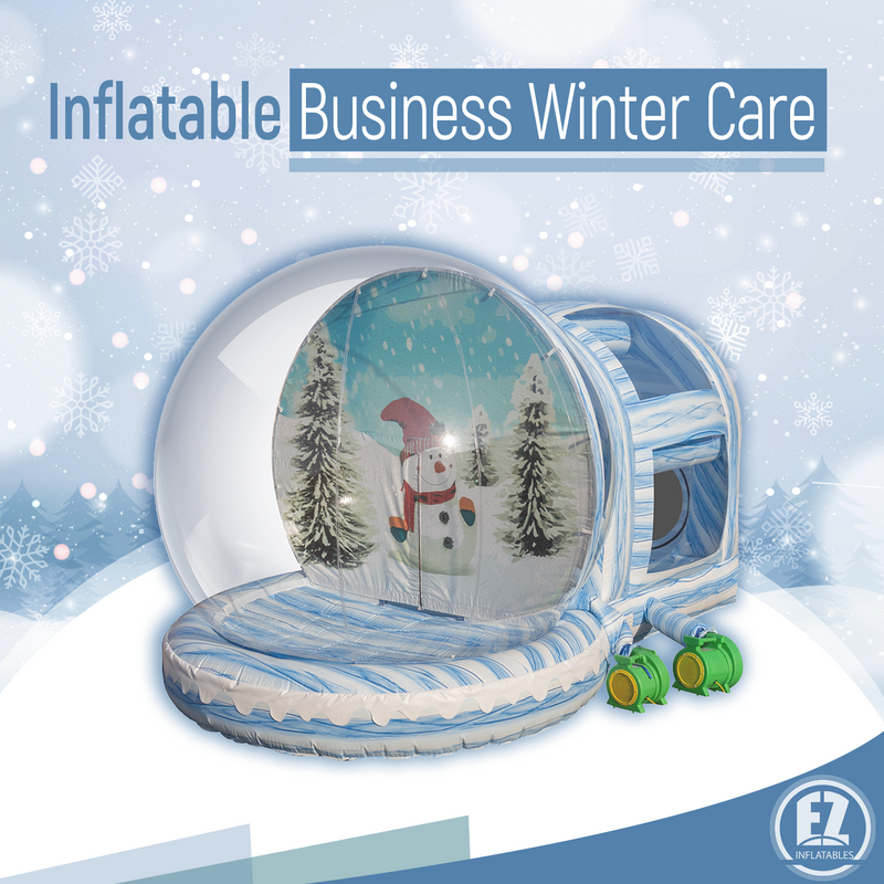 How to Manage Inflatables During the Winter