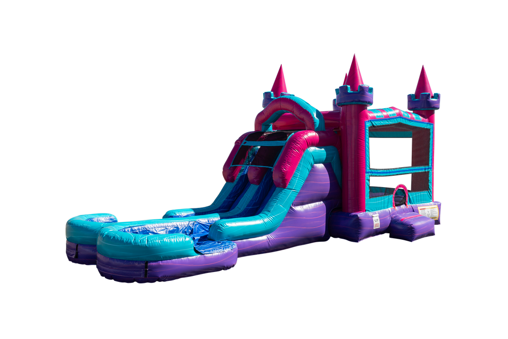 Ninja-Jump-Princess Castle Module Double IP Combo-3C2481 – EZ Inflatables