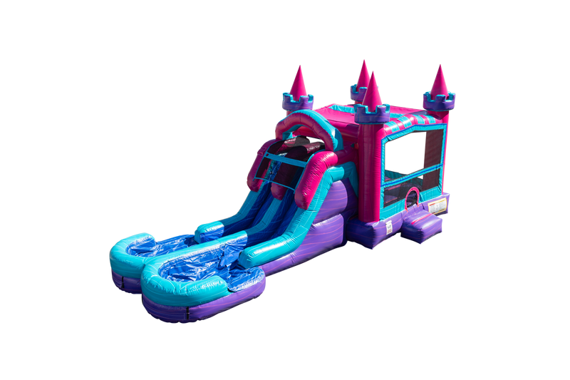 Ninja-Jump-Princess Castle Module Double IP Combo-3C2481 – EZ Inflatables