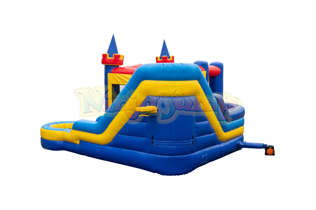 Ninja-Jump-Module Castle Combo 7 Inflatable Pool-7C2438-TX – EZ Inflatables