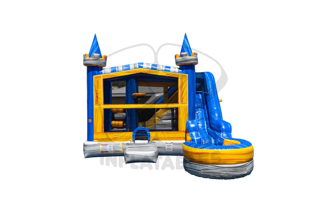 Orange Crush Module Combo 7 Inflated Pool-7C2443-TX