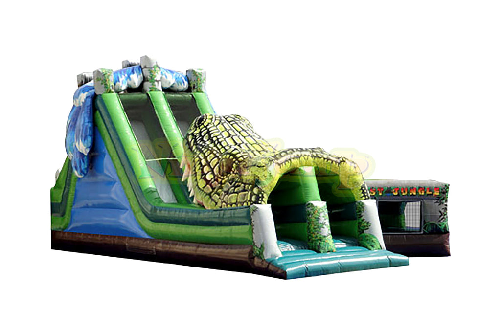 Lost Inflatable Ninja-Jump-The-Lost−Jungle−Alligator-BB1061 – EZ Inflatables