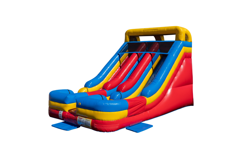 Ninja-Jump-Dual-Lane−Slide-BB1582 – EZ Inflatables