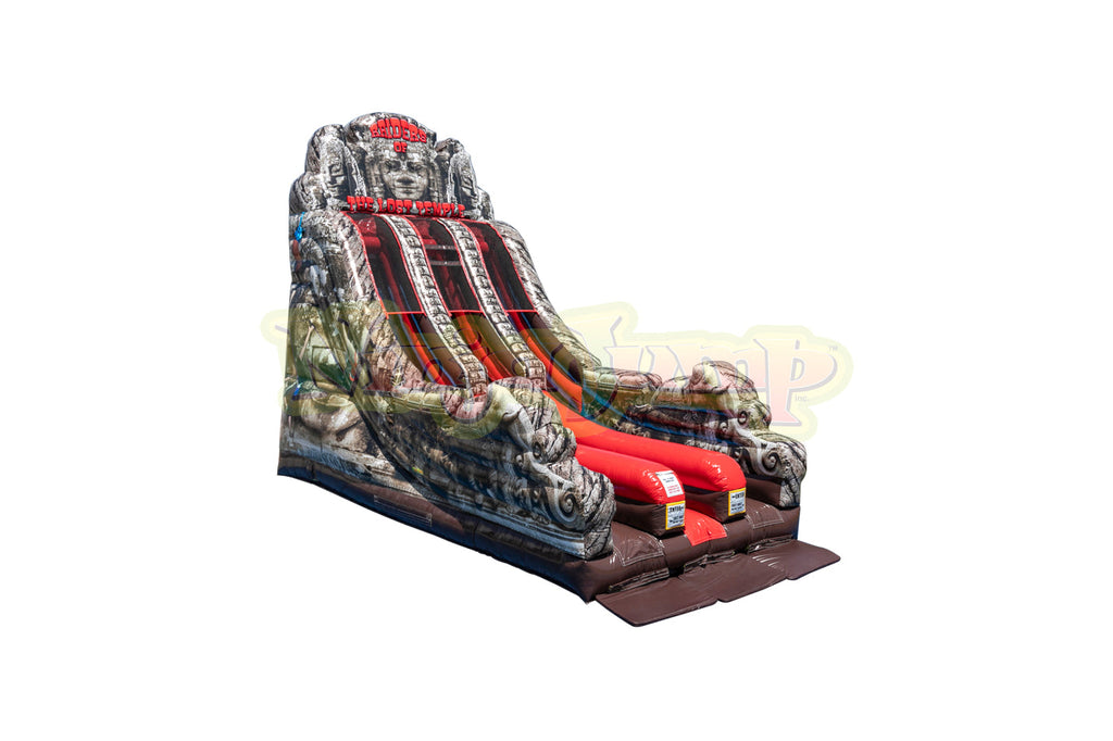 Lost Inflatable Ninja-Jump-Raiders-of−the−Lost Temple (Double Lane Slide)-BB1583 – EZ ...