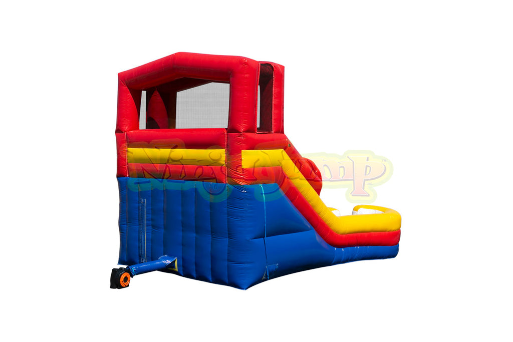 Ninja-Jump-Module-Junior−Double−Splash Slide-BB1595 – EZ Inflatables