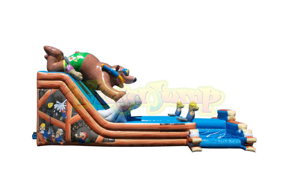 Ninja-Jump-Bear-Camp−(Double−Lane Water Slide with Pools)-BB1596 – EZ ...