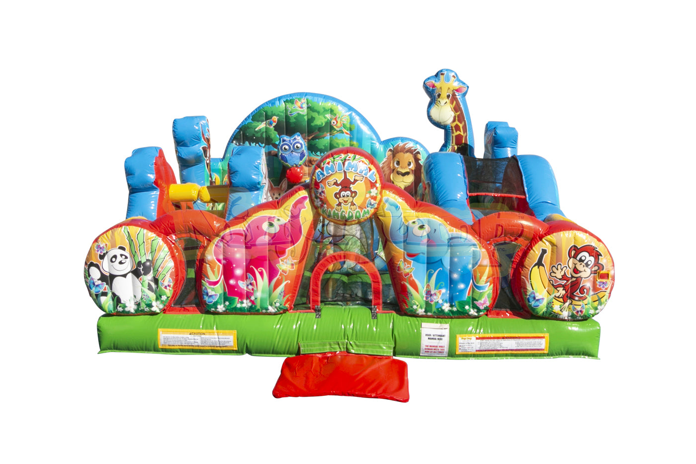 Ninja Inflatables Theme Ninja-Jump-Animal-Kingdom-BB1932 – EZ Inflatables