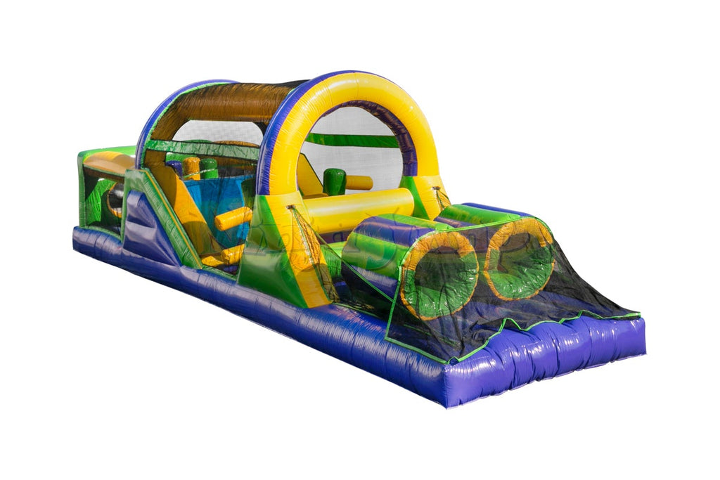 40' Backyard Obstacle Challenge 2 (Lime Green)-BB2295