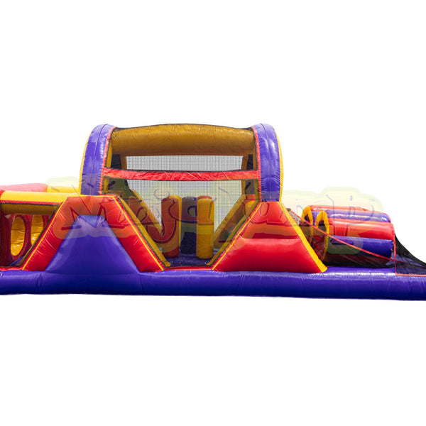 B＋COM PLAY Ninja-Jump-30'-Backyard−Obstacle−Challenge-BB2294 – EZ Inflatables