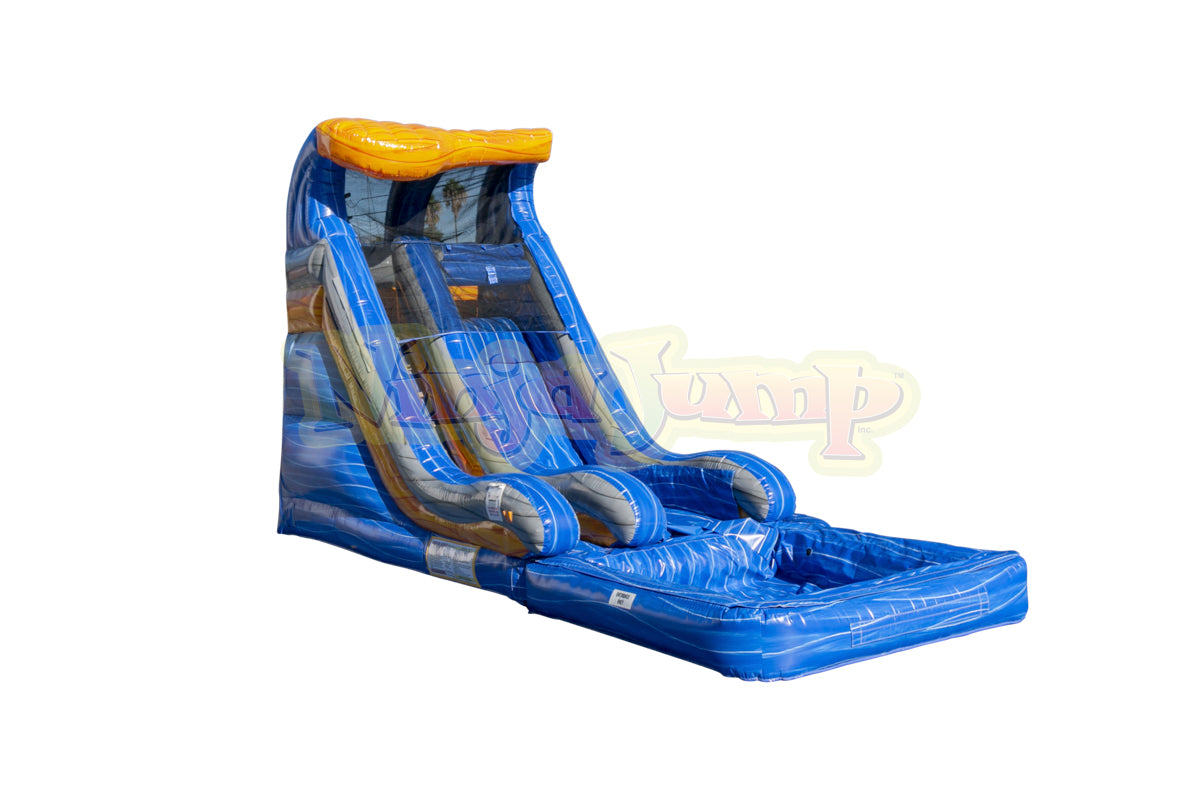 Tidal Wave Racer Inflatable Ninja-Jump-Tidal Wave Slide DP (Lava Falls)-BB2325 – EZ Inflatables