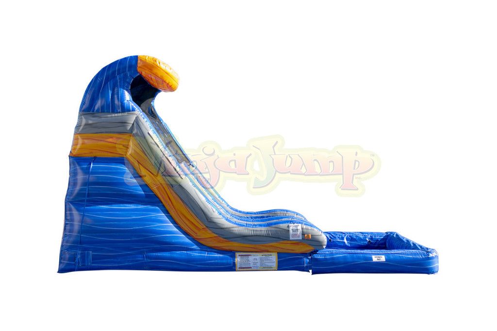 Tidal Wave Racer Inflatable Ninja-Jump-Tidal Wave Slide DP (Lava Falls)-BB2325-TX – EZ Inflatables