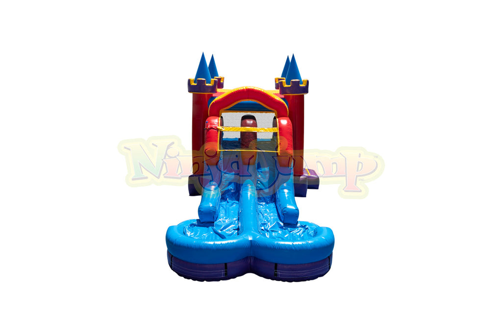 Ninja-Jump-Tropical Mardi Gras Combo 7 Inflatable Pool-BB2389-TX – EZ ...