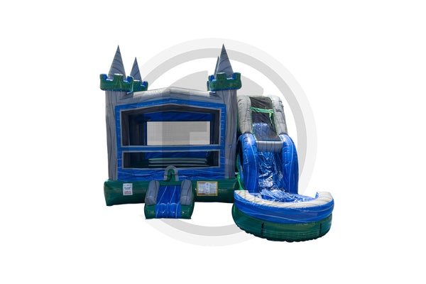 Emerald Castle Inflatable Pool US Combo