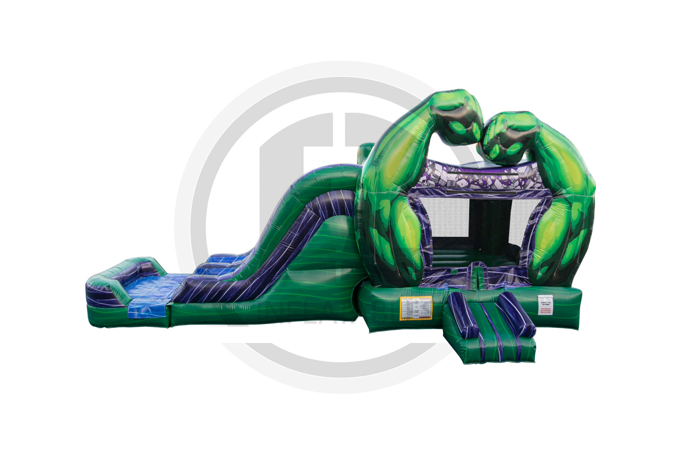 Hulk Pool and Stopper LG Combo-C2029-IP-EZ Inflatables