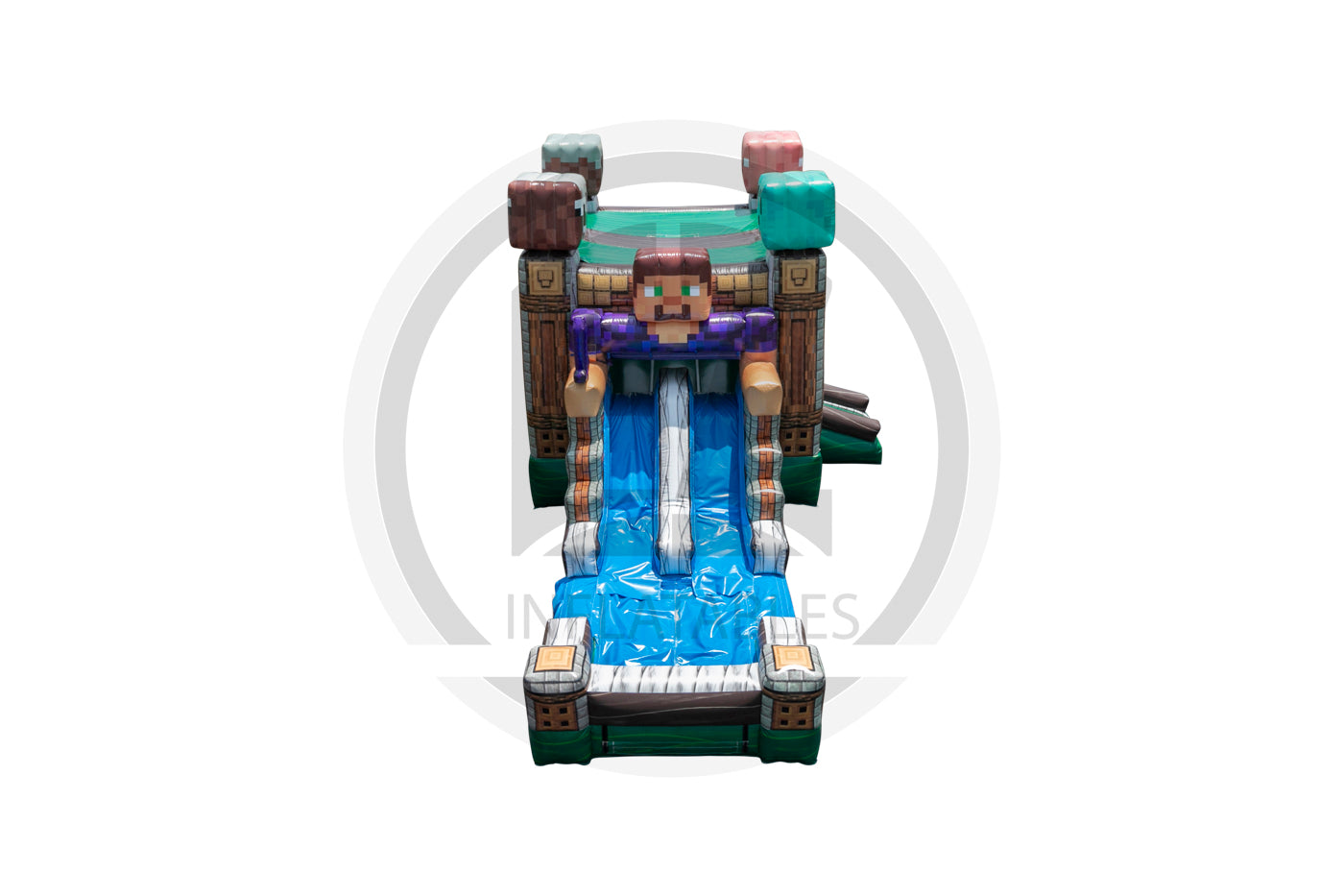 Pixelated Inflated Pool EZ Combo-CEZ-SP06-EZ Inflatables