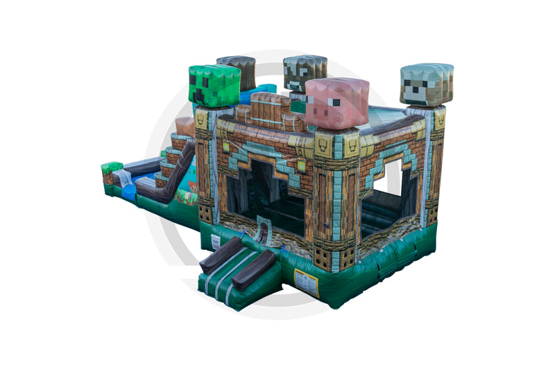 Pixelated Inflated Pool LG Combo