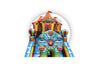 24 Fun Fair  Double Lane Dry Slide