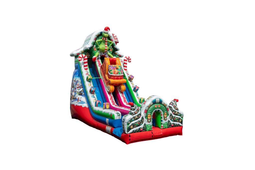 24 Slide Ville Double Lane Dry Slide-TX