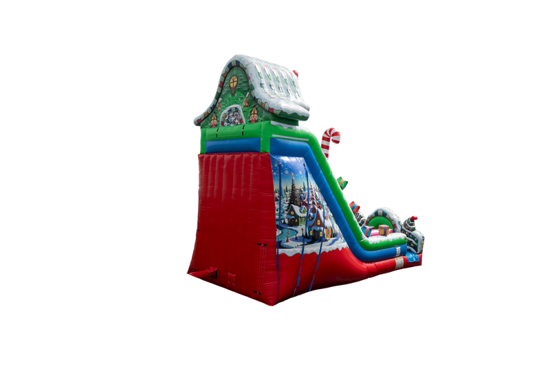 24 Slide Ville Double Lane Dry Slide
