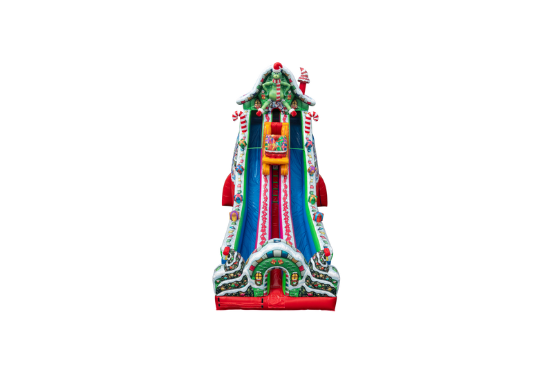 27 Slide Ville Double Lane Dry Slide