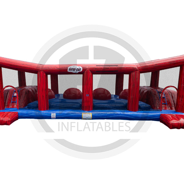 Wiped Out Red Marble-G1054-EZ Inflatables
