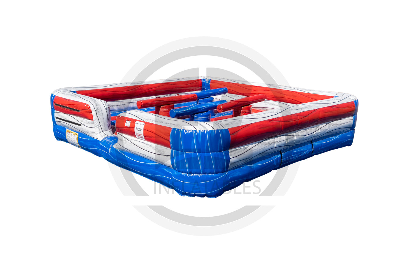 Jouse Inflatable 4 Man Blue Marble Joust-G1174-EZ Inflatables