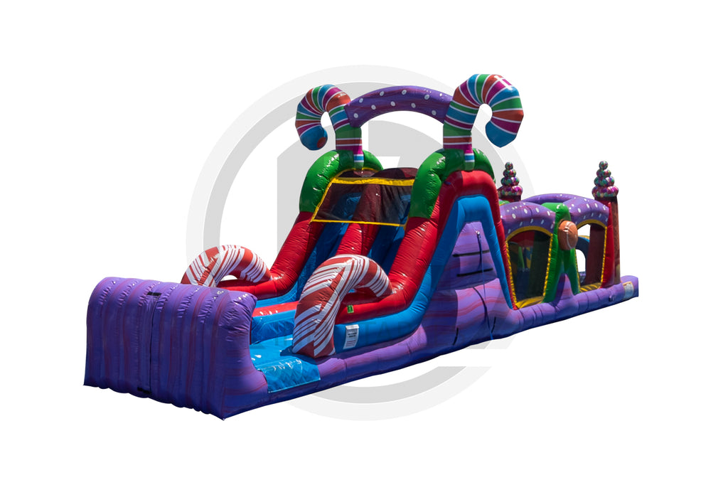 47 Sugar Rush Wet Dry Obstacle Course