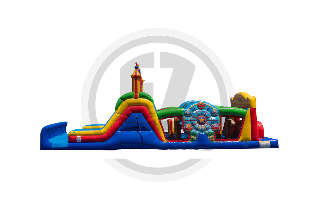 47 Fun Fair Wet Dry Obstacle Course