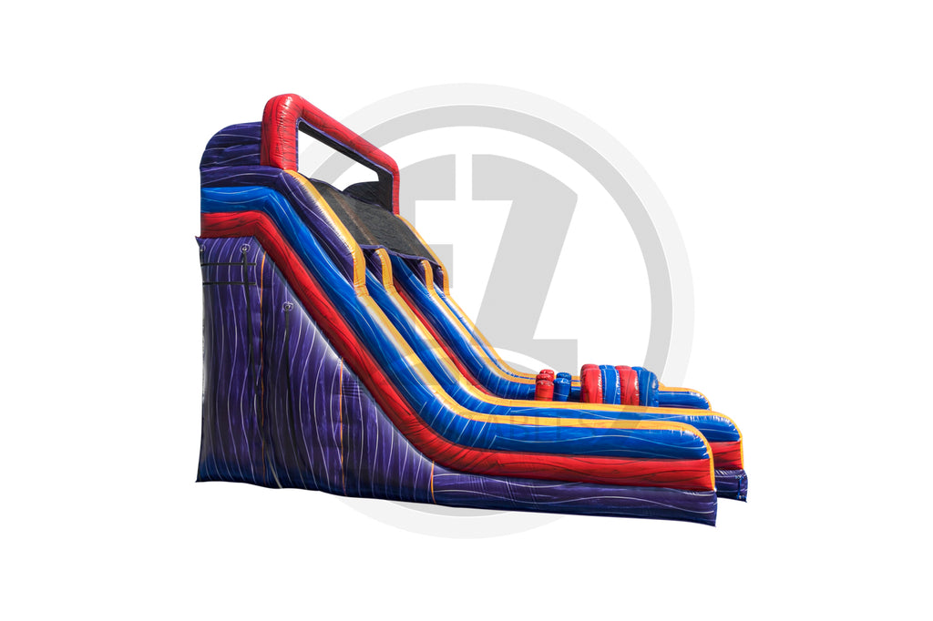 Marble Mania Double Lane Rock Climb-I1229-EZ Inflatables