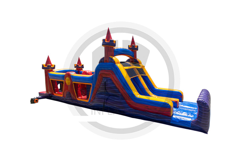47 Castle Mania Wet Dry Obstacle Course