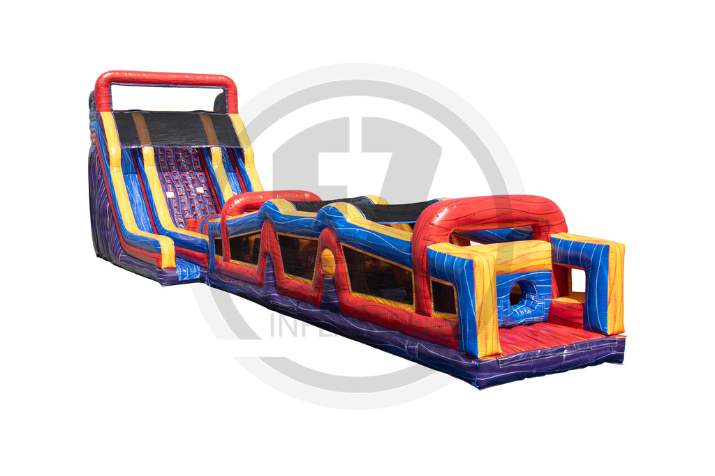 70 Marble Mania (Front Load) Obstacle Course-I1249-EZ Inflatables